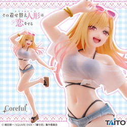 Sexy Cosplay Doll Coreful Figure Figrurine Kitagawa Marin Mizugi Ver.