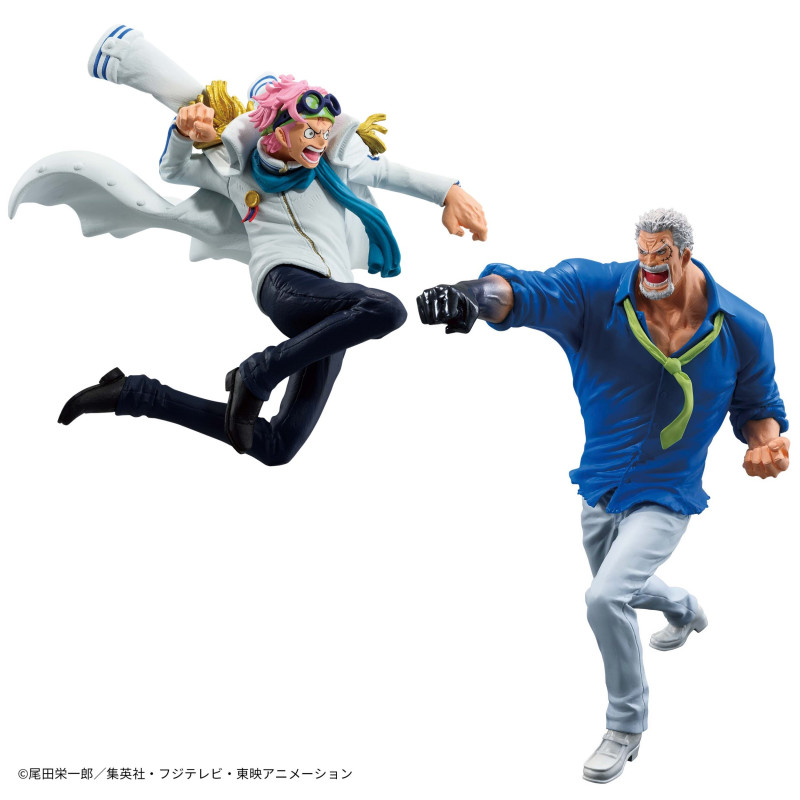 One Piece Battle Record Collection Figurine Monkey D Garp et Koby