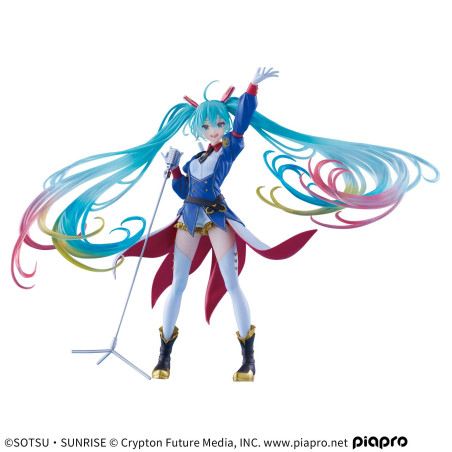 Gundam x Hatsune 45th Anniversary Banpresto Evolve Figurine Hatsune Miku