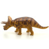Triceratops Figurine en PVC Souple (couleur jaune)