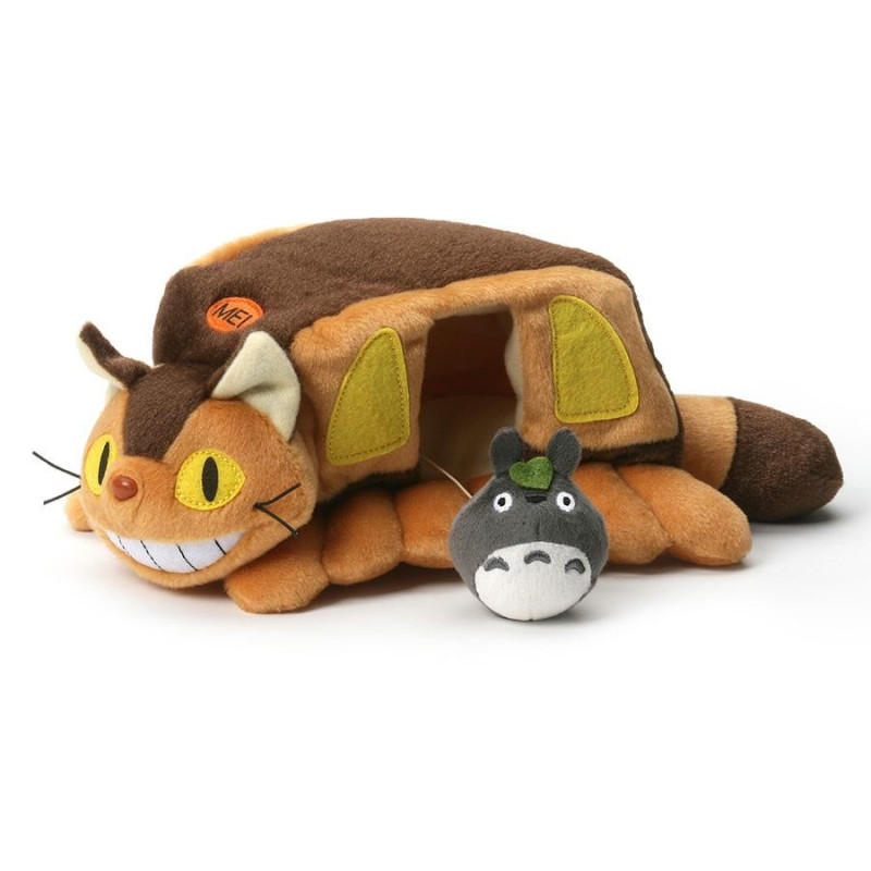 Mon Voisin Totoro Catbus House & Totoro Peluche Playset
